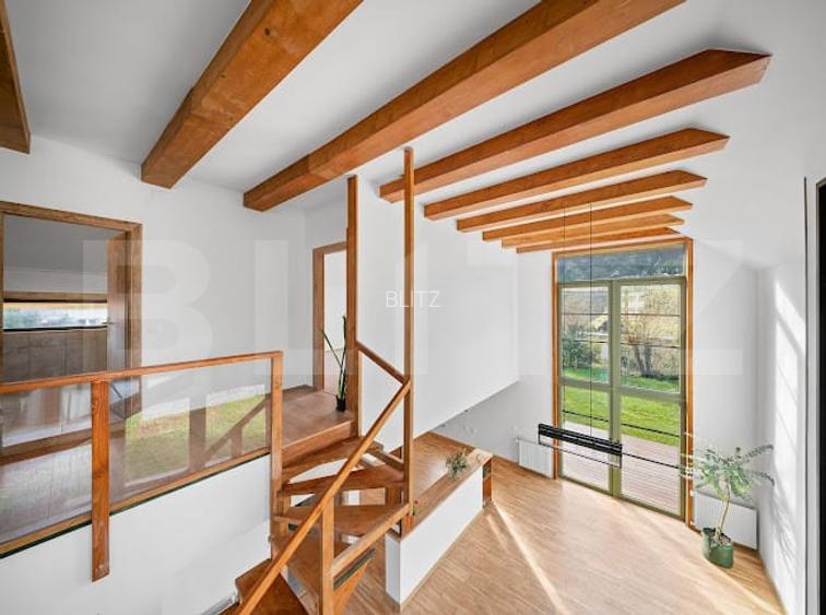 Casa cu design deosebit in Corunca! 200mp! - 11