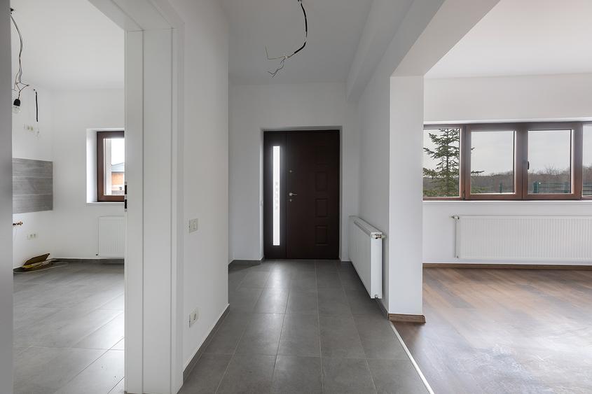 O casă individuală complet finisată în Corbeanca, cu toate utilitățile racordate