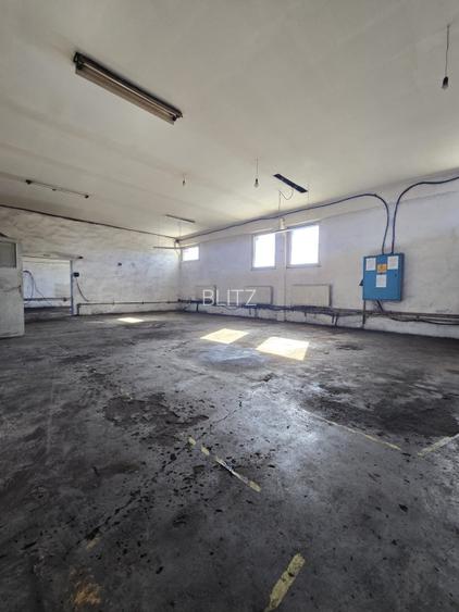 Hale industriale 561 mp, teren 2.827 mp – posibilă achiziție cu firmă