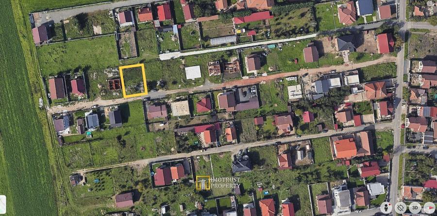Teren 500 mp de vânzare în Bujac, Arad