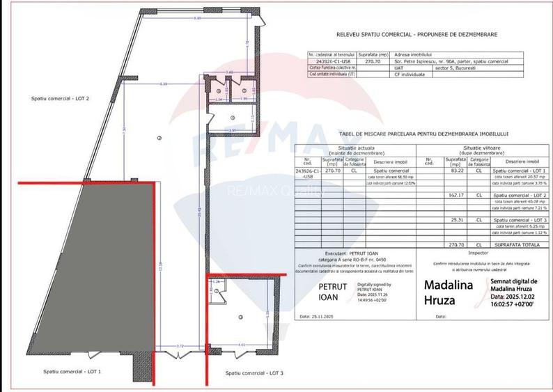 Spațiu comercial 200mp | 2025 | ROI 11% | Vitrina 9ml | 13 Septembrie - 3