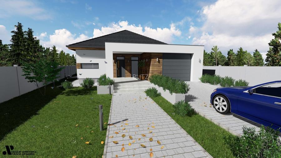 Teren intravilan 868mp, autorizatie si proiect casa - 7