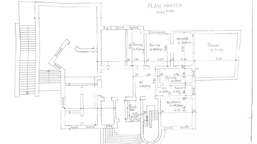 Apartament la casă, 130 mp, terasă 42 mp - Sub Arini, Sibiu - 1