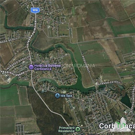 Teren Exclusivist de Vanzare cu Deschidere la Lac - 4926 mp | Corbeanca - 4