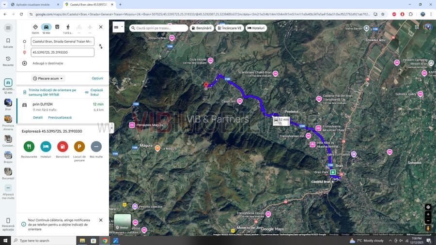 Zarnesti - Bran , 1000 mp intravilan,puz p+4, - 4