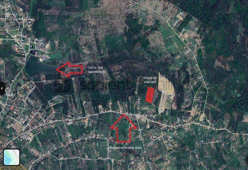 Sapient | Teren intravilan în Săldăbagiu de Munte 4.316 mp