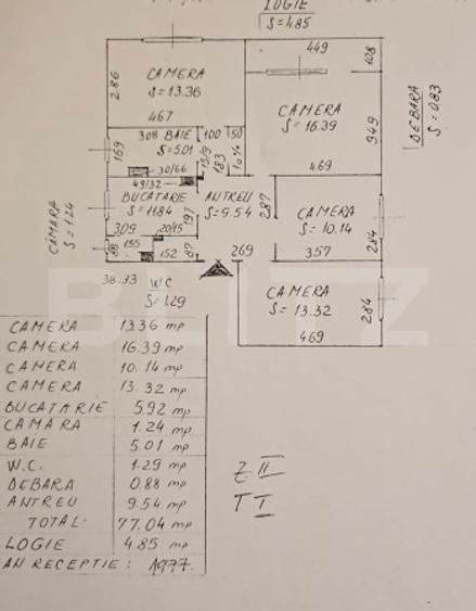 Apartament spațios de 4 camere, complet modernizat, la cheie - Manastur