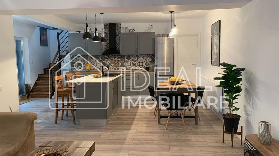 Casă individuală | 5 camere | 130 mp utili | Mobilată și utilată | Șura Mare
