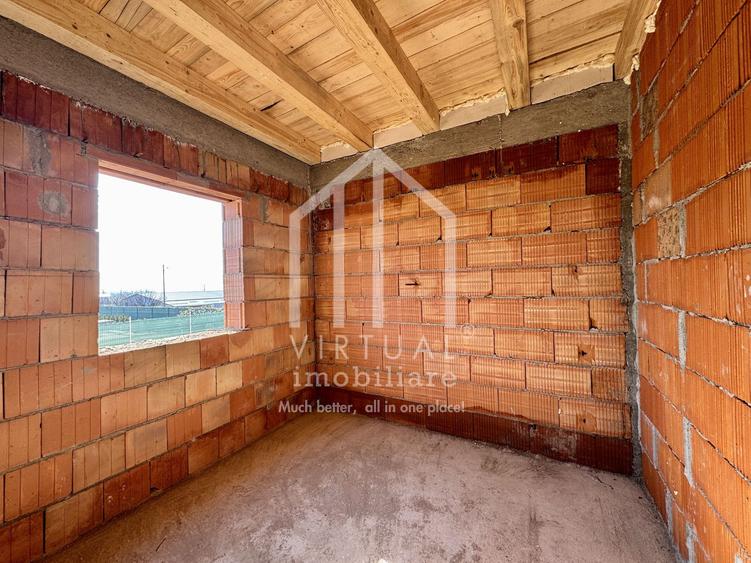 Casa cu 4 camere, 117mp utili+terasa acoperita(26mp), teren 334mp