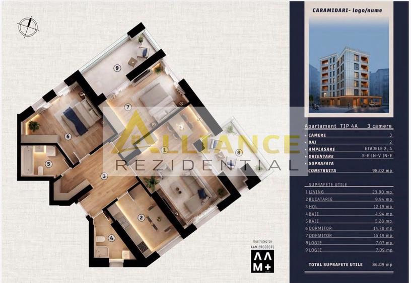 10 MINUTE METROU TIMPURI NOI - APARTAMENTE DE VANZARE