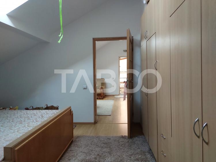 Casa 109 mp 4 camere pivnita terasa loc parcare curte comuna Cisnadie