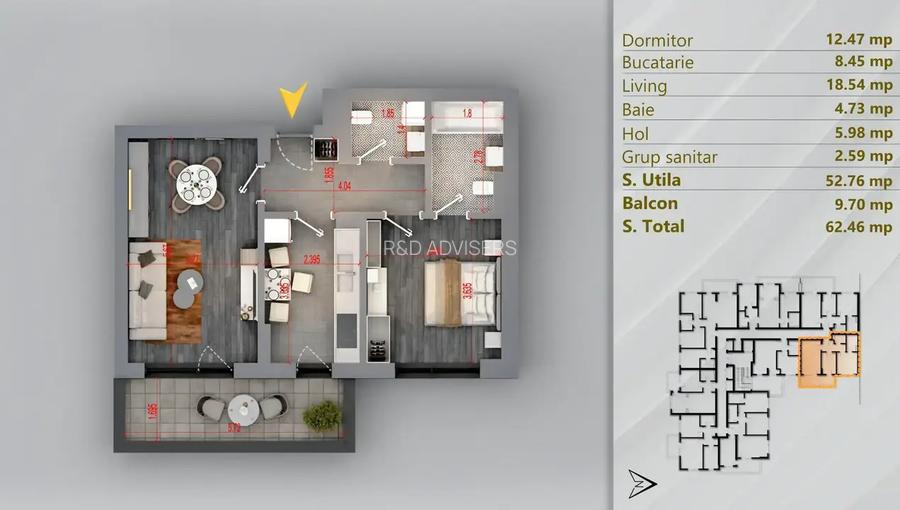 Apartament 2 Camere Theodor Pallady Bloc Nou Direct Dezvoltator