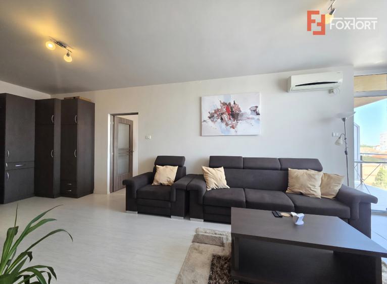 Apartament 2 camere cu balcon | Via Romana, Arad | 60 mp utili | Mobilat complet