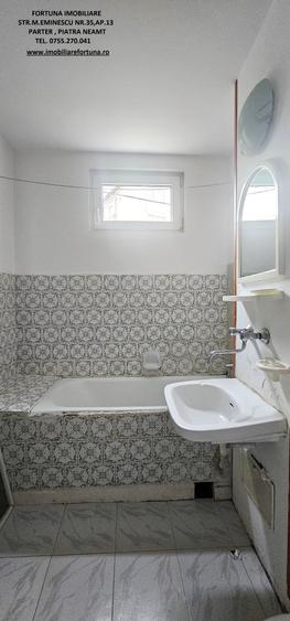 Apartament 1 camera,cu boxa si loc parcare,parter inalt,Centru-Lic.Spiru Haret