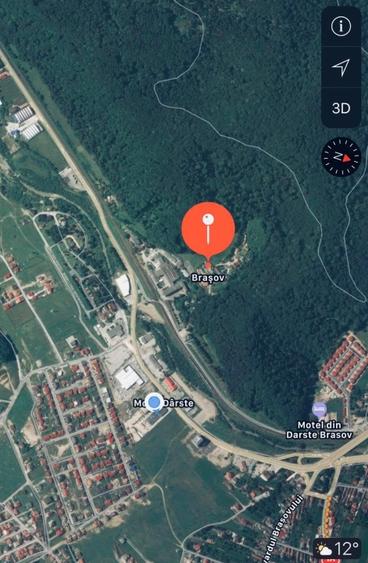 Teren intravilan de vânzare 800mp Darste Brașov