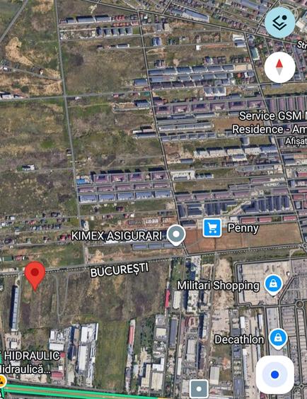 Teren de vanzare 5000 mp Chiajna - Bucuresti - Militari Residence