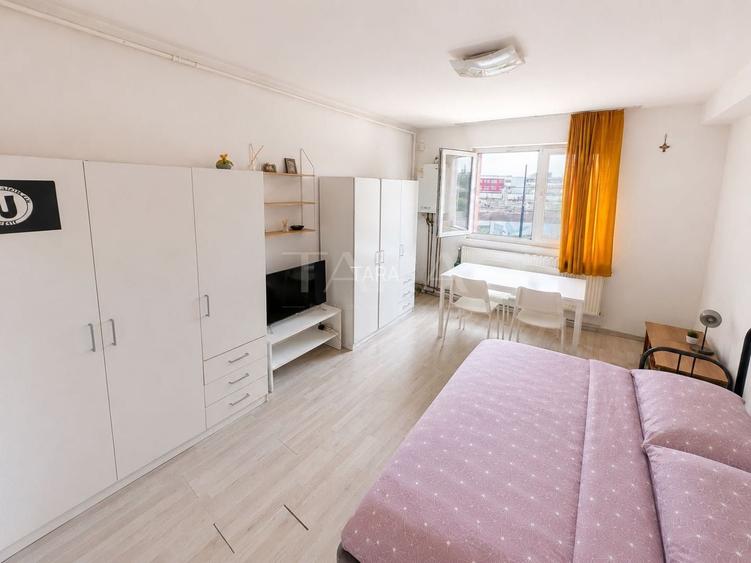 Garsonieră 21 mp, mobilată și utilată, zona Elite City, Terapia. - 2