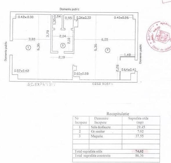 SPAȚIU COMERCIAL DE ÎNCHIRIAT – BULEVARDUL DUNĂREA, GALAȚI - 7