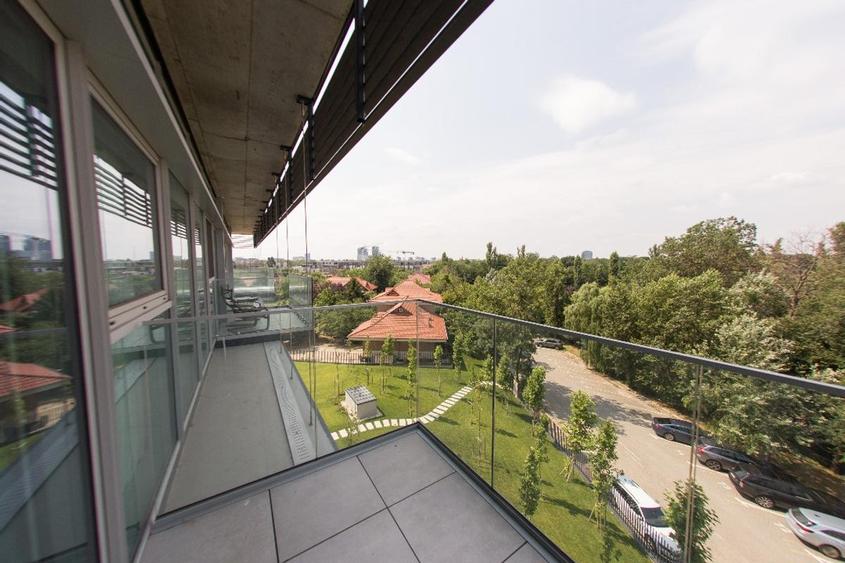 AVIATIEI, 2 camere lux, totul nou, etaj 3,60mp, c-tie 2025, garaj, boxa, cochet