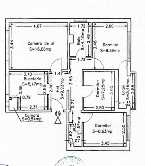 APARTAMENT 4 CAMERE EFORIE NORD - IDEAL INVESTITIE - 1