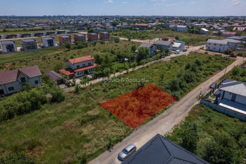 DOMNESTI - FORTULUI, TEREN CONSTRUCTII 407 MP, FRONT 26 M ! - 11