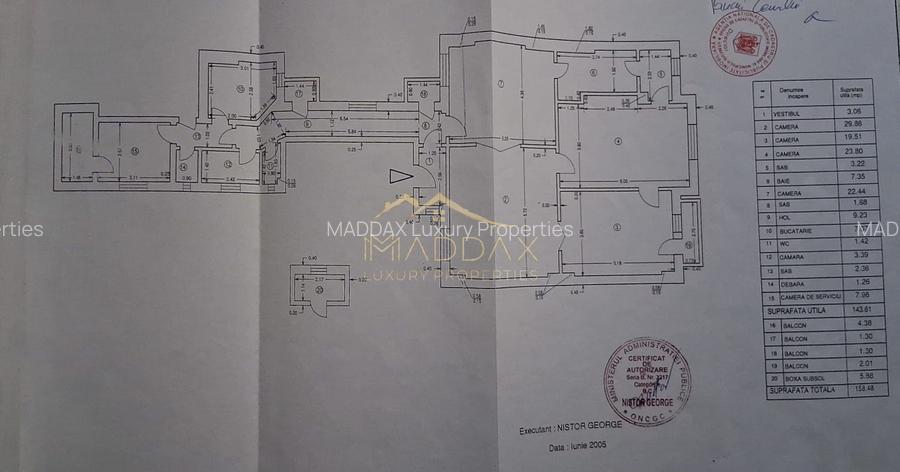 Birou cu 5 camere Unic *160mp* // Zona Eminescu- Polona - 1