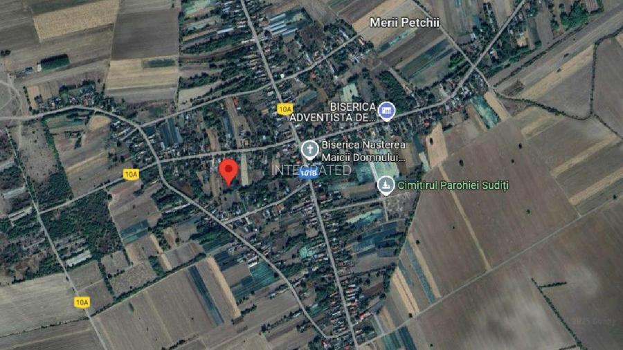 NUCI, Ilfov, Teren 21,6  Hectare cu PUZ Aprobat. - 2