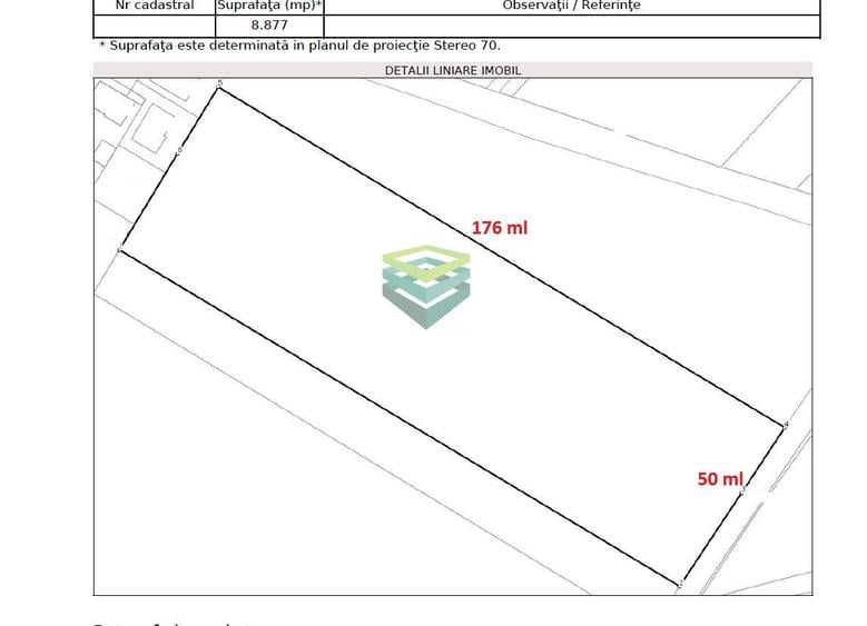 Teren Otopeni - PUZ aprobat pentru ansamblu de vile P+2E