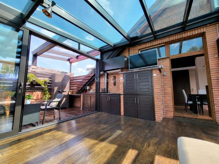 Penthouse unic, o terasă cu panoramă superbă peste oraș și intimitate completă - 16