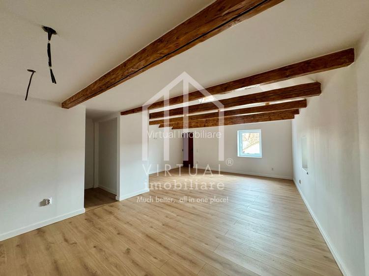 2 apartamente renovate, 100mp utili + gradina proprie (45mp) - Centru - 10