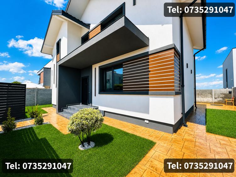 Casa Individuala P+M - 5 Camere | Comuna Berceni | Curte Amenajata