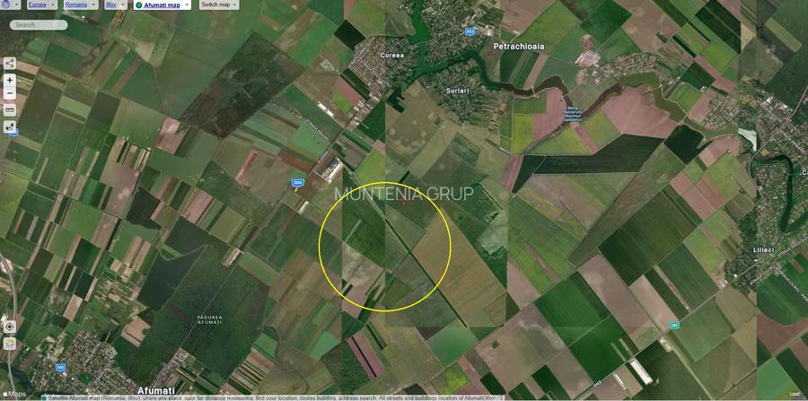 AFUMATI - Consultech Calipso, 30.700 mp. teren agricol, ideal investitie - 2