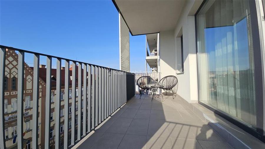 Apartament cu terasa spre oras Ansamblu  Record Park - 12