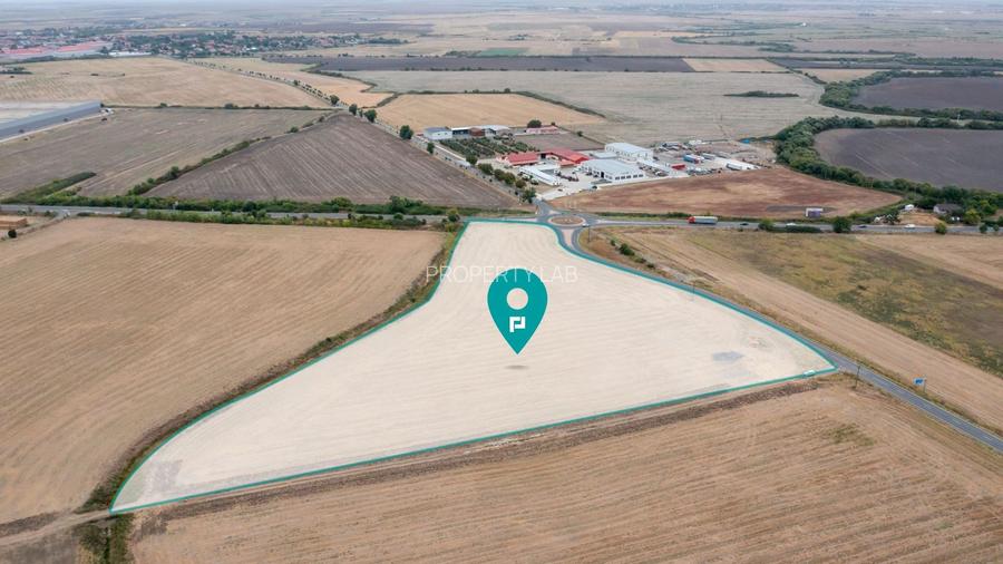 Teren DN6 sens giratoriu Dudeștii Noi - 12