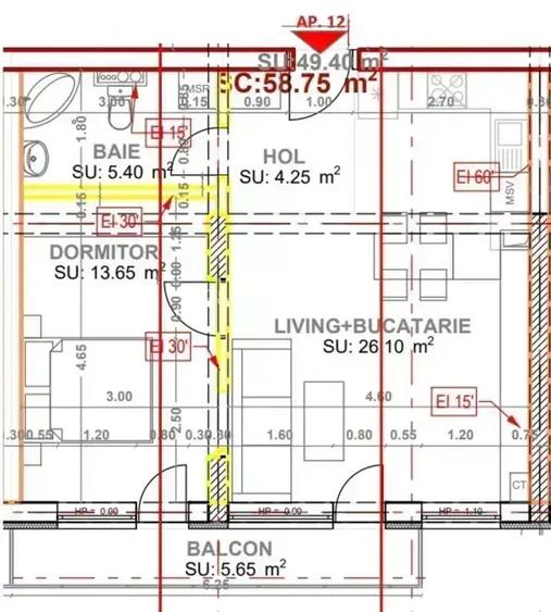Theodor Pallady Apartament 2 camere Nicolae Teclu - 5