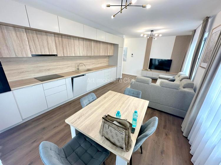 2 camere, bloc nou, mobilat modern, cu garaj si terasa, in zona Garii - 3