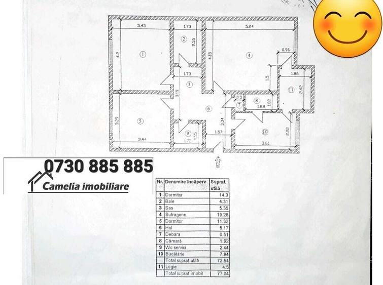 3 camere, decomandat, metrou Lujerului, tramvai 41, Virtutii, zona Orsova - 1
