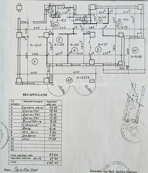 Vânzare AP 4camere Ultracentral / Bl. PESCĂRUȘ - 10