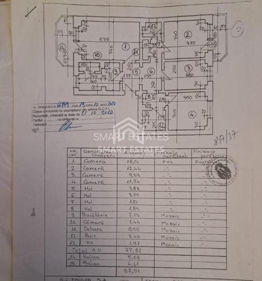 4 camere Parc Morarilor | 5 minute metrou Costin Georgian - 11