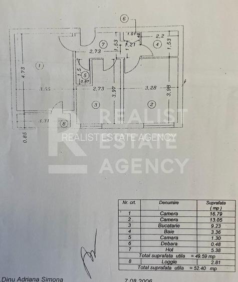 Vânzare, apartament cu 2 camere în zona Drumul Taberei - 13
