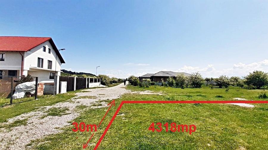 Sanpetru teren pentru dezvoltare imobiliara 4318mp, 55 euro/mp - 2