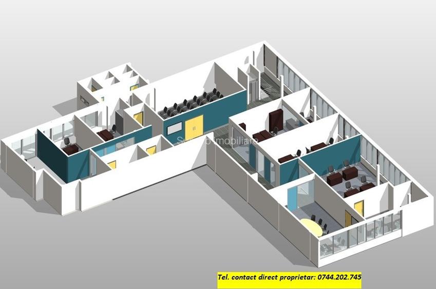 Spatiu de birouri DE INCHIRIAT, 425 mp, Etaj 1, Drumul Taberei 18, sector 6 - 4