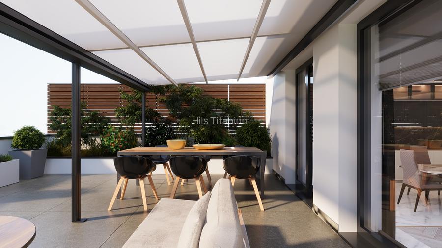 Duplex 4 camere tip 2 cu terasa | HILS Titanium Ansamblu rezidential nou - 14