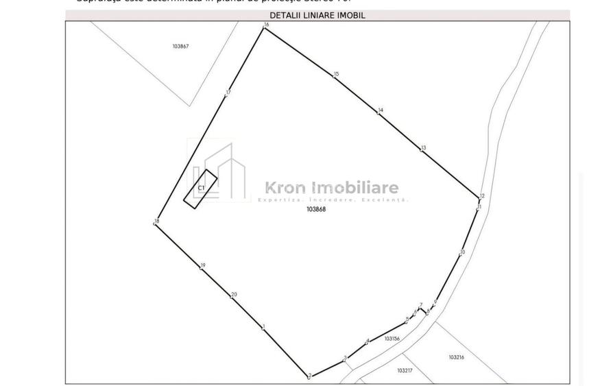 Teren intravilan de vânzare Fundata - 2