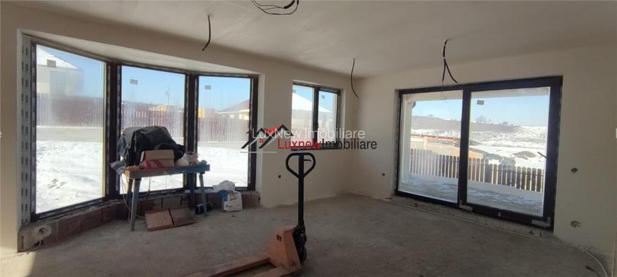 Comision 0%! Casa individuala semifinisata 120 mp utili + terasa 35 mp in Popest - 10