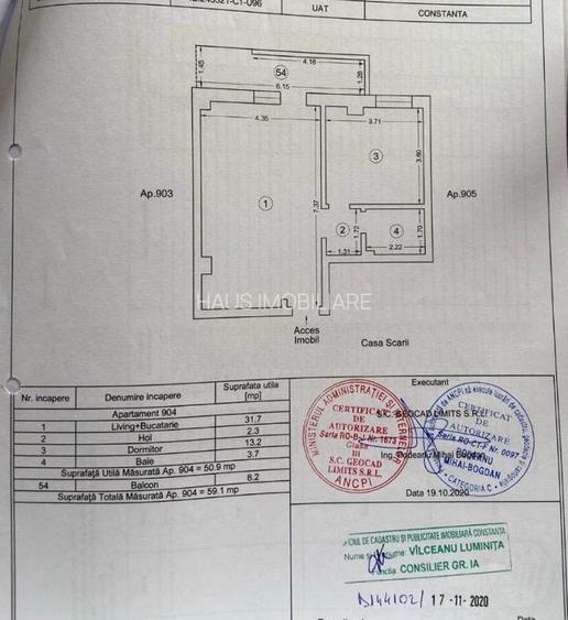 Apartament modern Moonlight Mamaia – 2 camere, etaj 9, vedere panoramică - 10