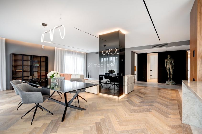 Apartament 5 camere cu vedere la padure, 244 mp, lux | Pines Residence Baneasa - 15