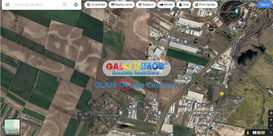 Vanzare teren 21500mp  Chitila Rudeni Vel Pitar - 2