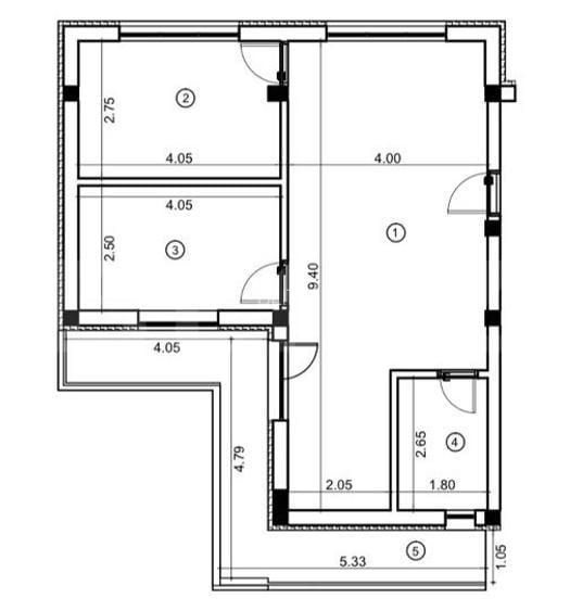 Apartament cu CF, 3 camere, 58 mp, zona Vivo Mall - 5