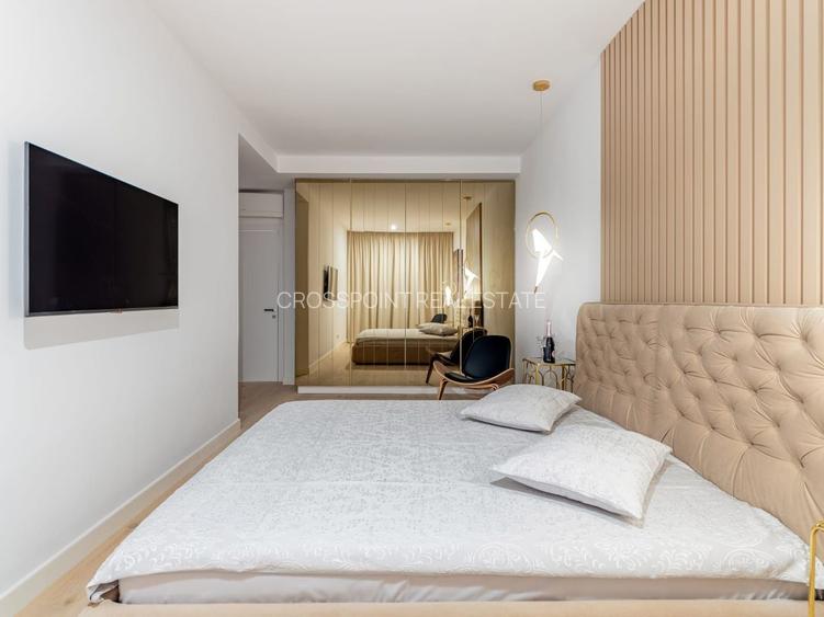 Apartament de lux Herăstrău | Șemineu & Terasă 45 mp - 14